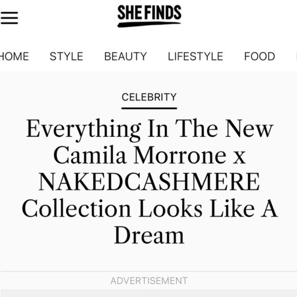 CAMILA X NAKED CASHMERE CREWNECK RIB SWEATER - xs - Picture 6 of 6